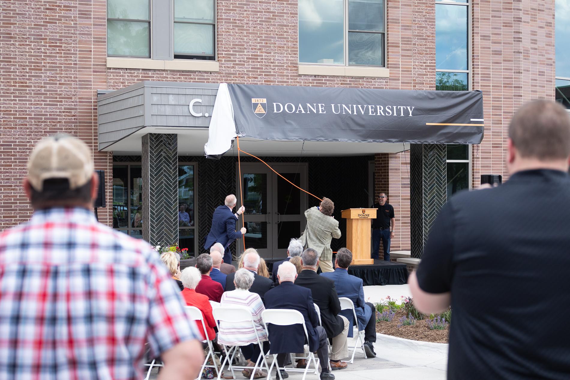 Doane University names new residence hall to honor trustee, C. Donald